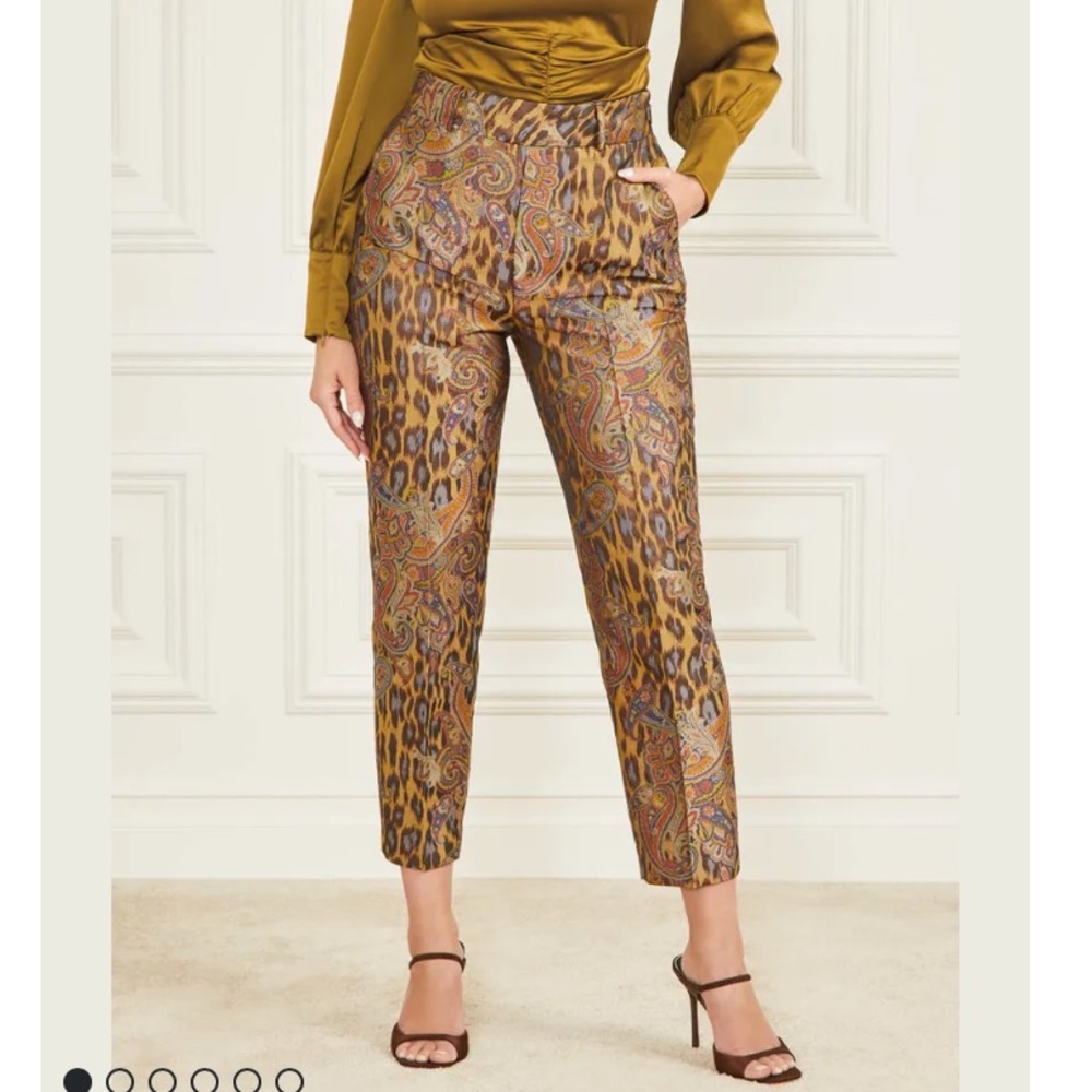 Marciano Stylish Gold Brown Pants - Size S